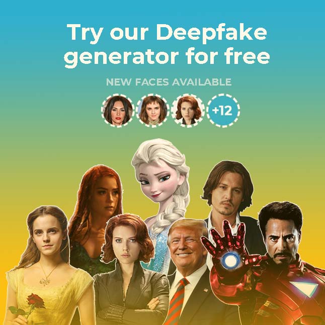 Создайте DeepFake бесплатно